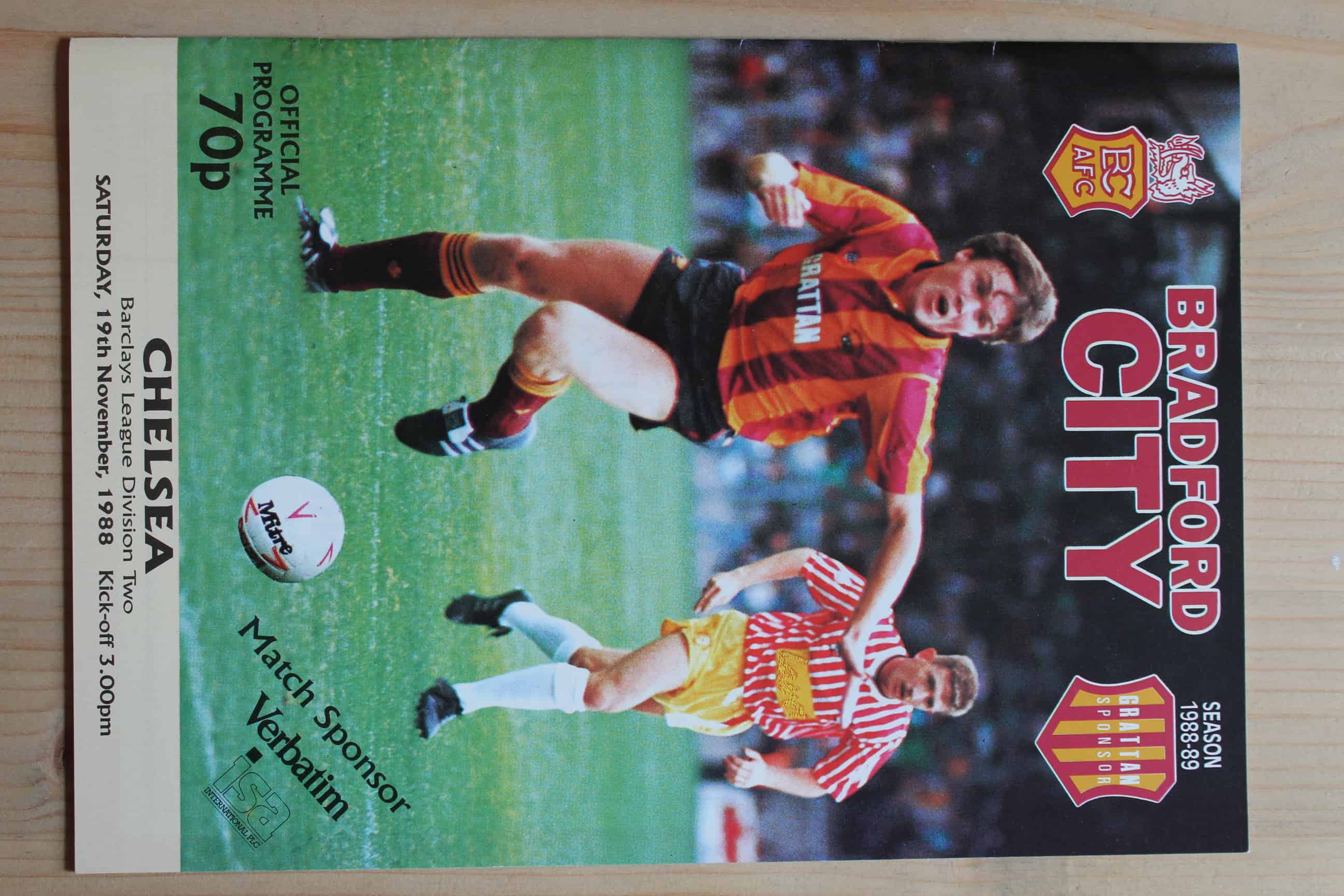 Bradford City FC v Chelsea FC